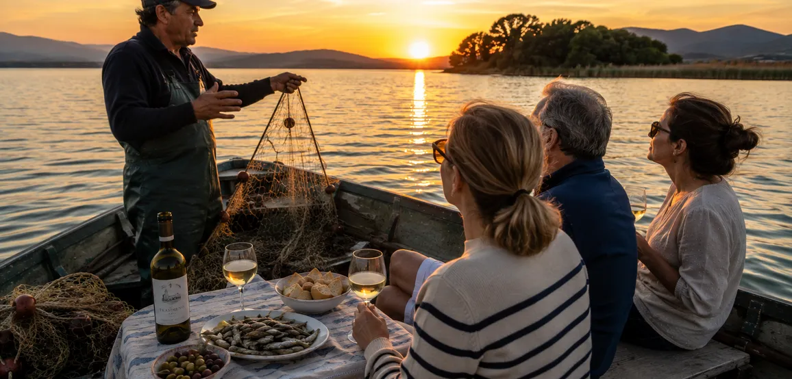 Vivere come un pescatore sul Lago Trasimeno