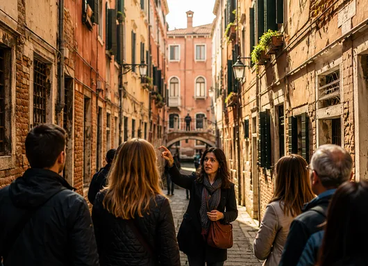 Image of Like a Venetian: The Labyrinth of Narrow Streets with Cicchetti and Ombre