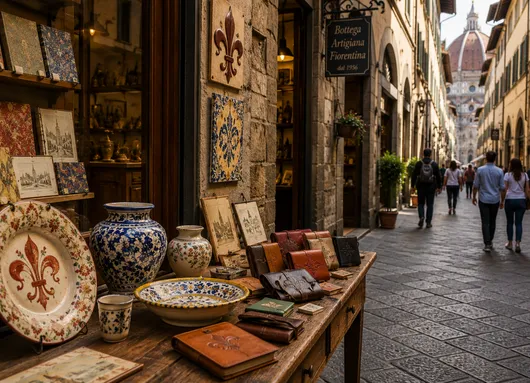 Image of A Walk Through the Shops of Florentine Artisans