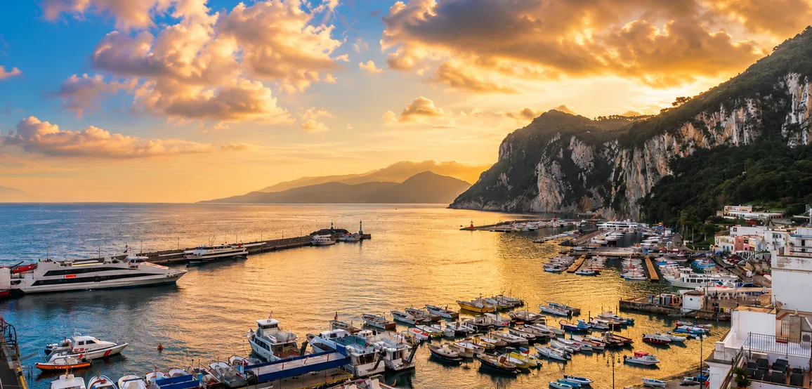 Capri, Amalfi Coast, Pompeii and Sorrento