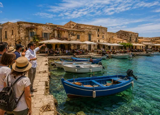 Image of Noto, Marzamemi and Planeta Winery